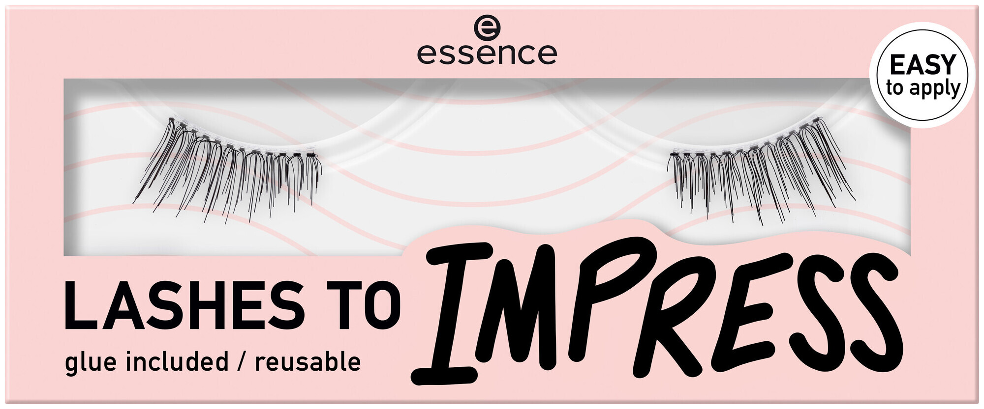 Image of essence Lashes TO Impress 03 half lashes 1 paa