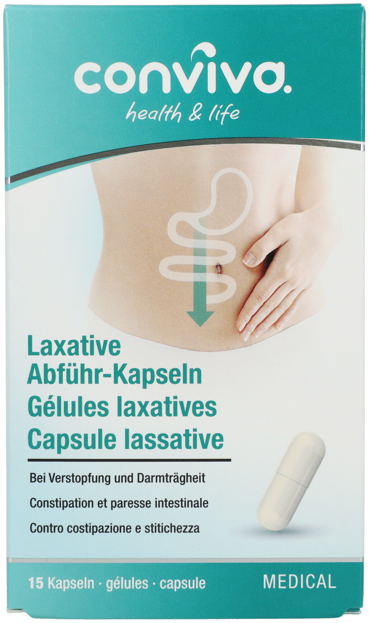Image of conviva Laxative Abführ-Kapseln 15 Stück