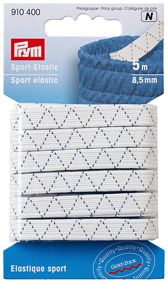 Image of Prym Sport-Elastic weiss 85 mm 5 m