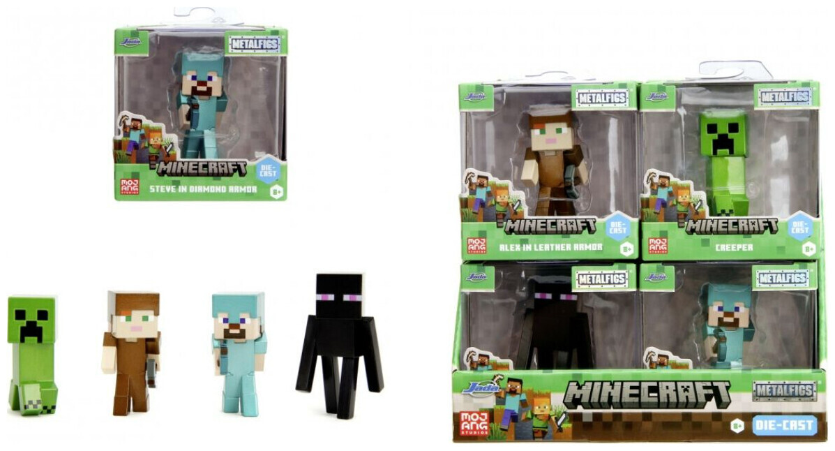 Image of Jada Minecraft Figures 2.5 Wave 3, assortiert