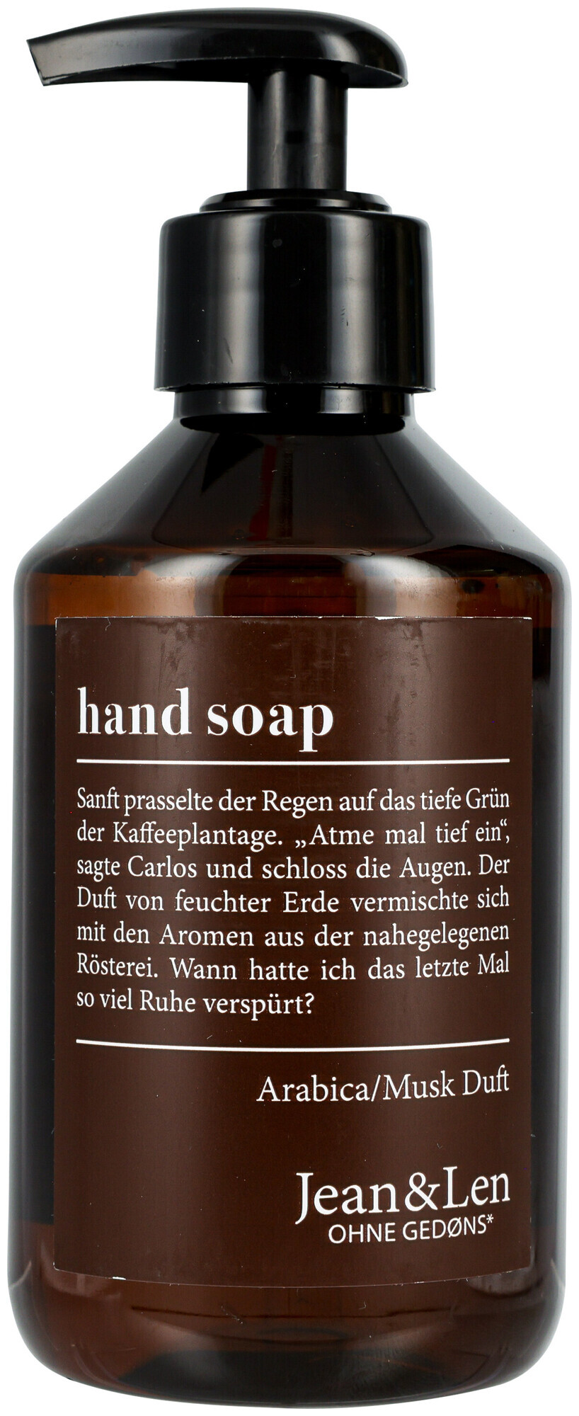 Image of Jean&Len Hand Soap Arabica/Musk, 250ml