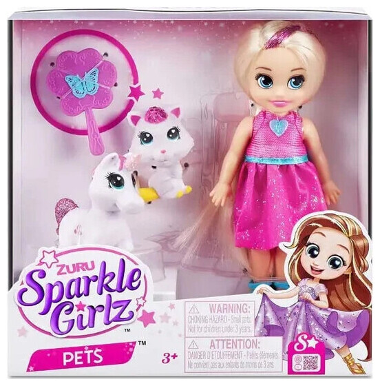 Sparkle Girlz-Dolls Playset-Dolls & Pets