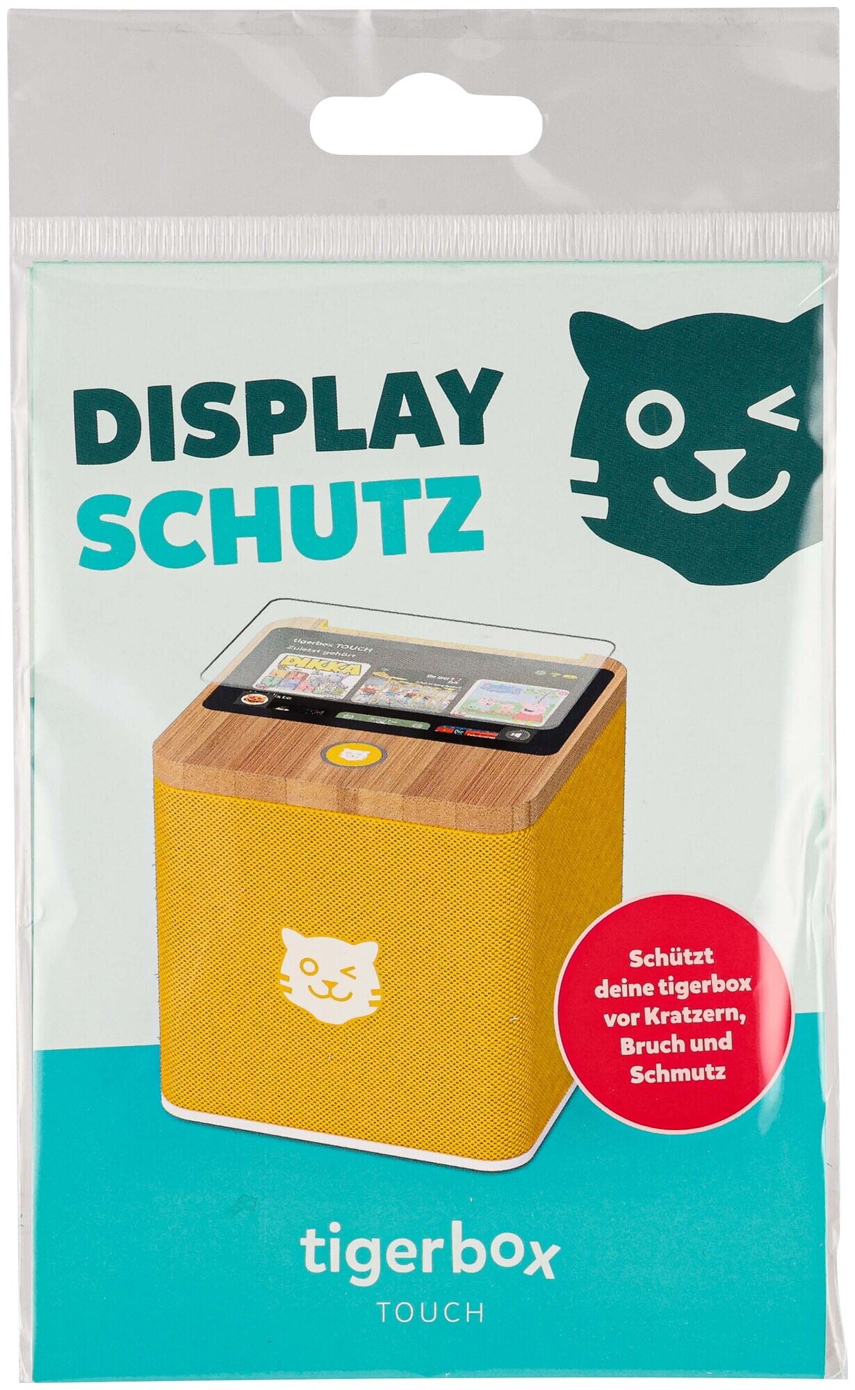 tigermedia Displayschutz für Tigerbox Touch