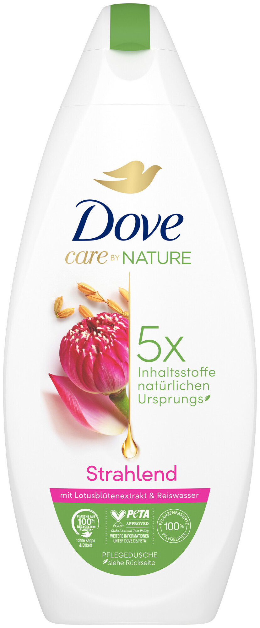 Image of Dove Pflegedusche Care by Nature strahlend 225 ml