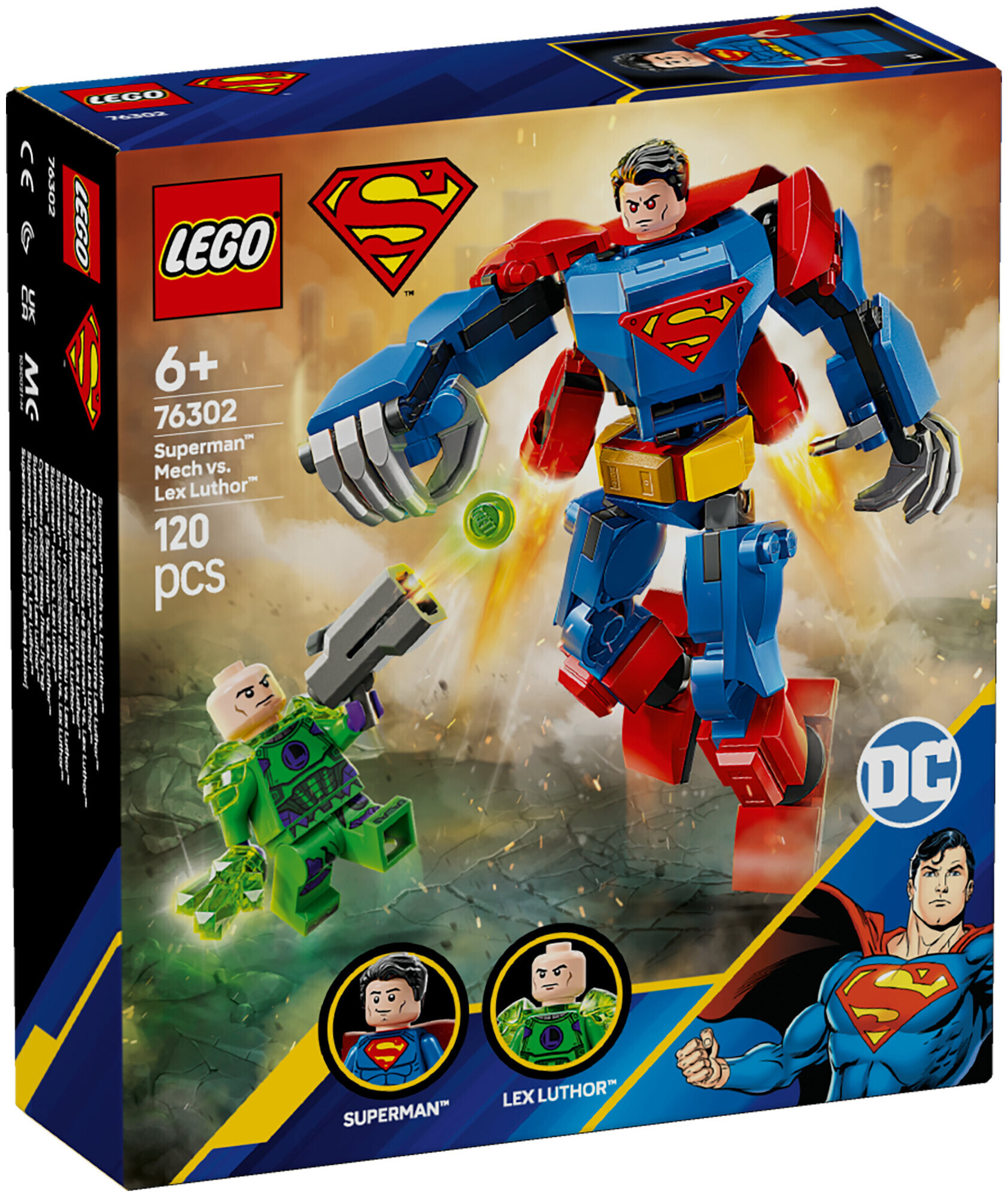 Lego DC Universe Super Heroes Lego DC Universe Super Heroes 76302 Mech vs. Lex Luthor ab 6 Jahren