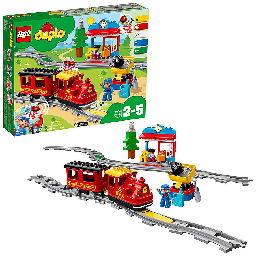 Image of Lego Duplo Lego® Duplo® 10874 Dampfeisenbahn