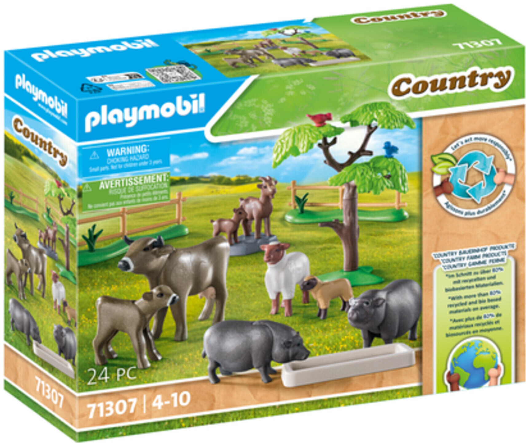 Image of Playmobil 71307 Bauernhoftiere