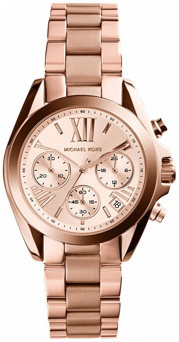 Michael Kors Uhr Mini Bradshaw roségoldfarben