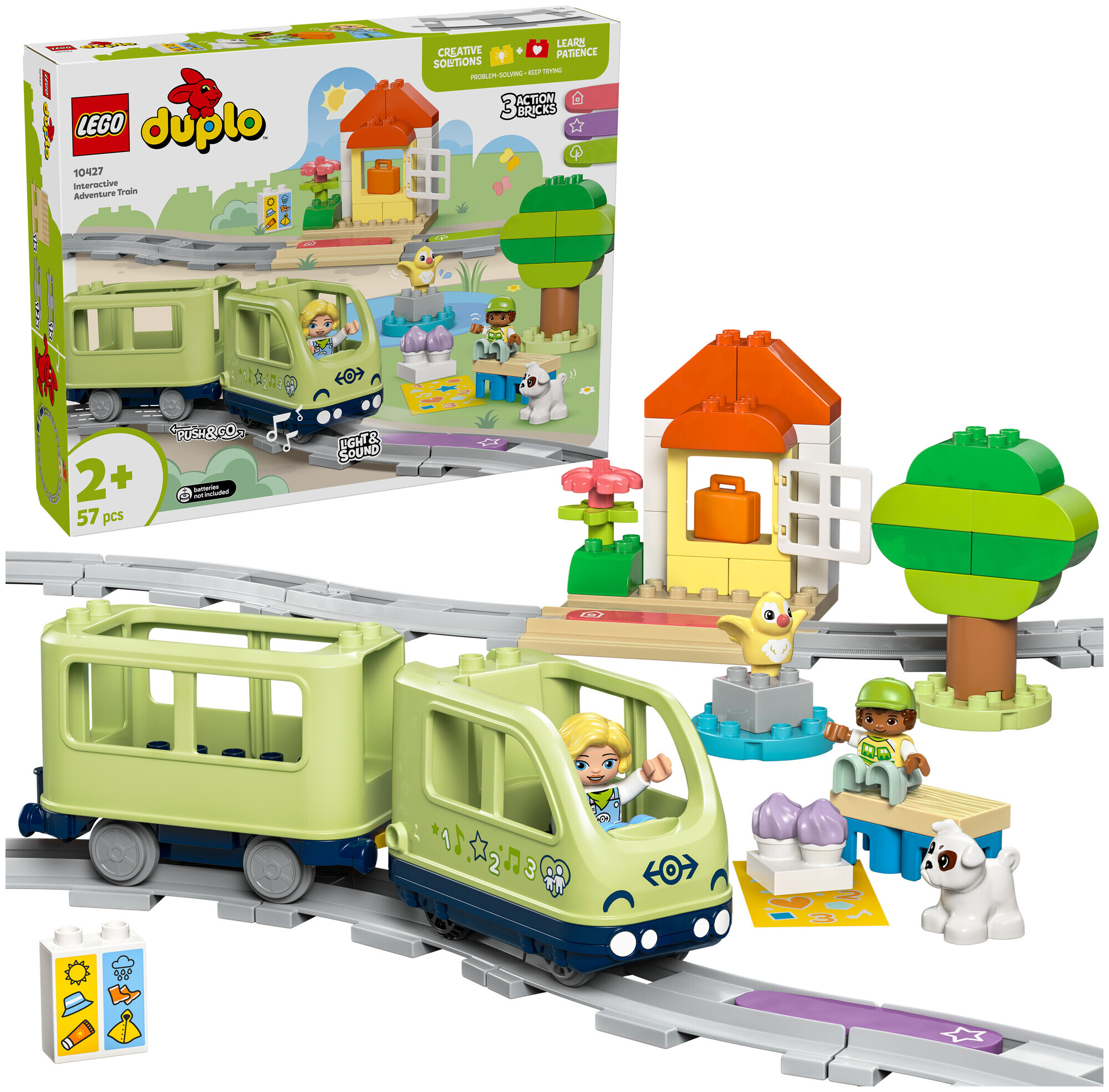 Image of Lego Duplo Lego® Duplo® 10427 Interaktive Abenteuer-Eisenbahn