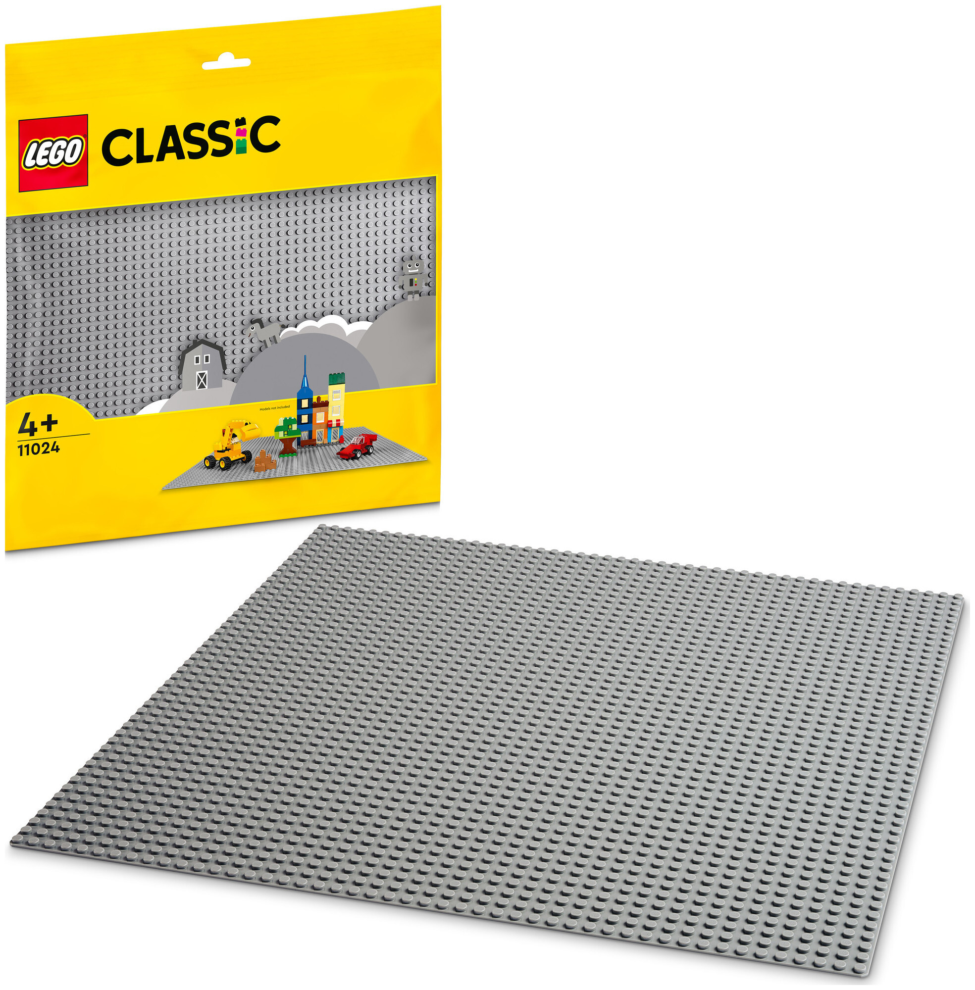 Image of Lego Classic Lego® Classic 11024 Graue Bauplatte 4+ Jahre