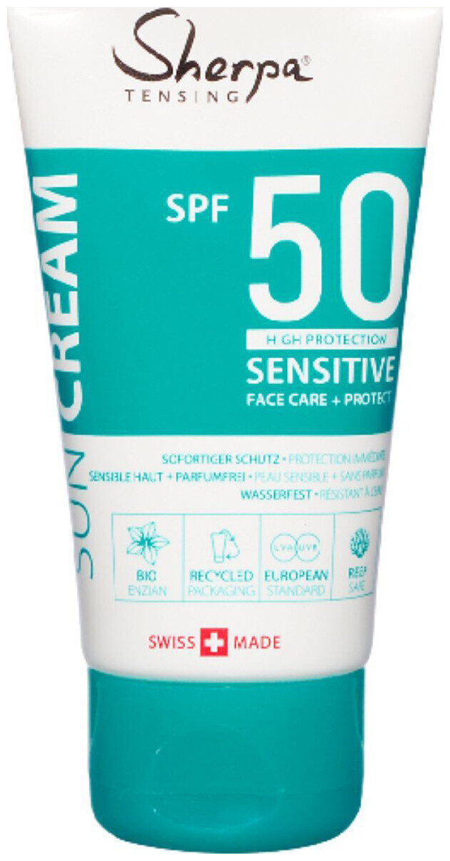 Crème solaire Sherpa Tensing Sensitive Ip 50