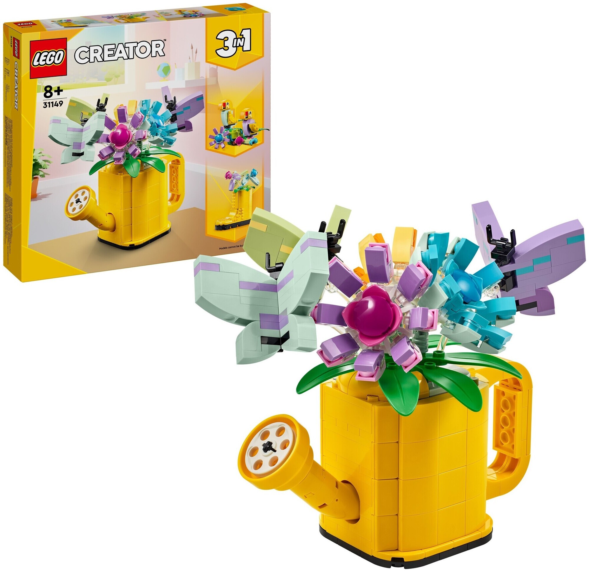 Image of Lego Creator Lego® Creator 31149 Gießkanne mit Blumen 8+ Jahre