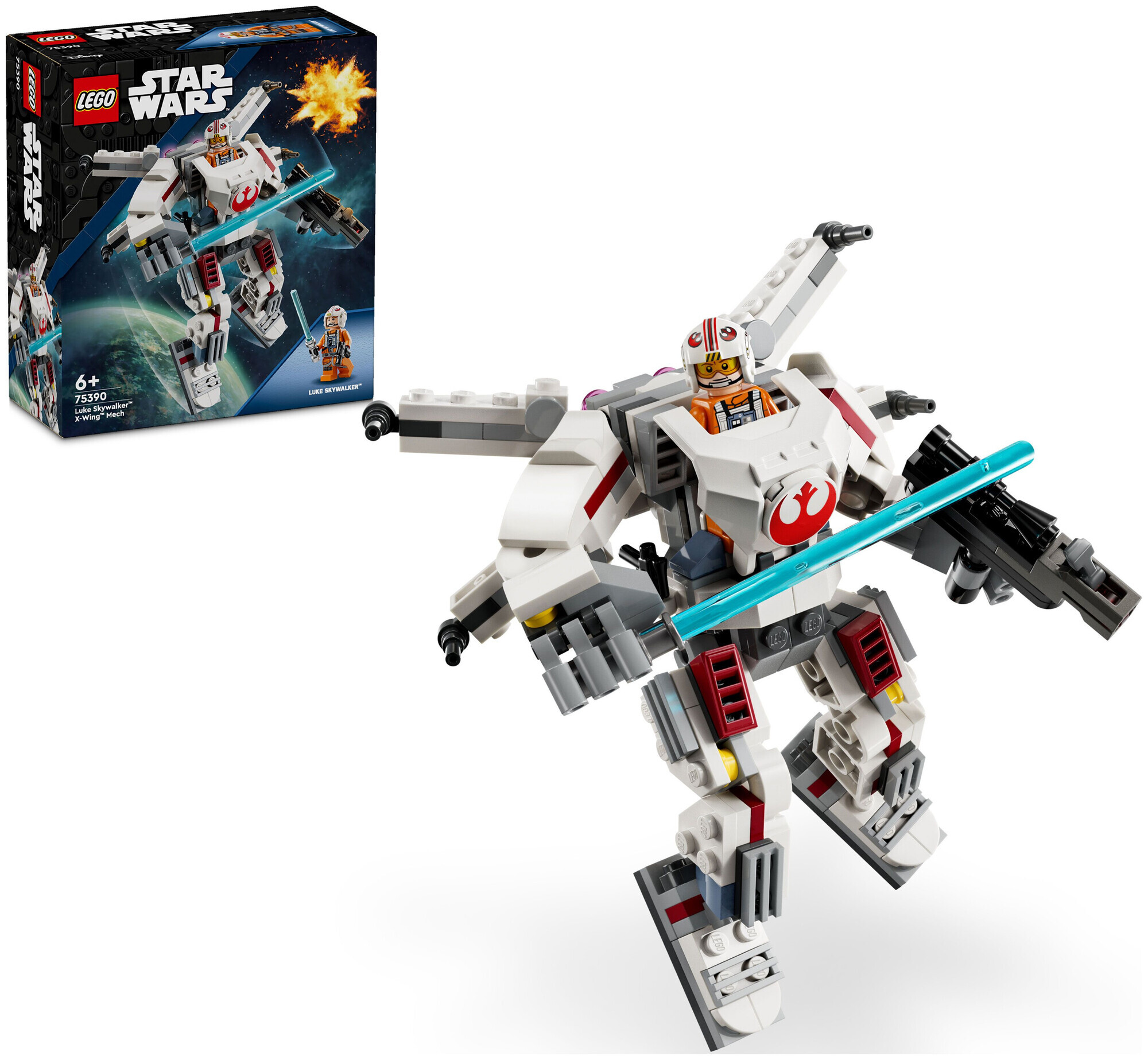 Image of Lego Star Wars Lego® Star Wars™ 75390 Luke Skywalkers™ X-Wing™ Mech