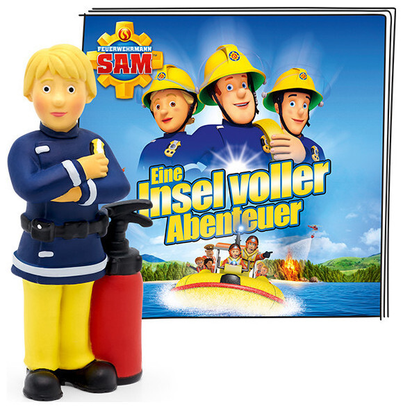 Image of Tonies Kinderhörspiel Feuerwehrmann Sam - Eine Insel voller Abenteuer (De, Toniebox)