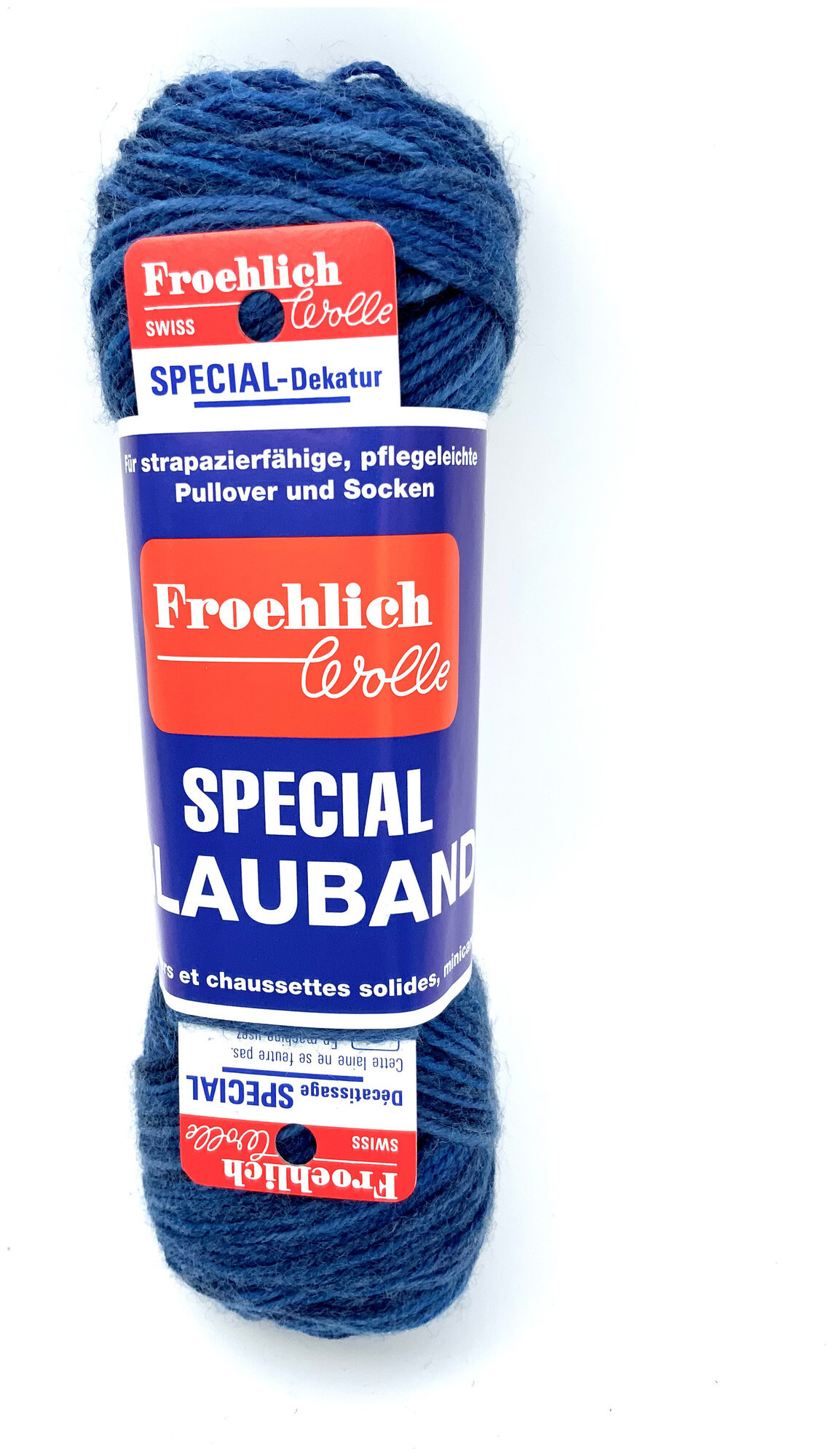 Image of Froehlich Blauband Classico 7446 Sockenwolle jeansblau meliert 50g