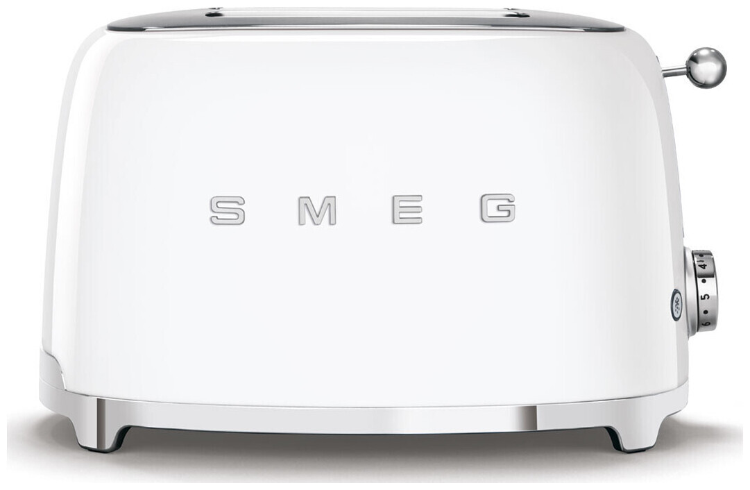 Image of Smeg Toaster 50's Retro Style Tsf01Wheu Weiss