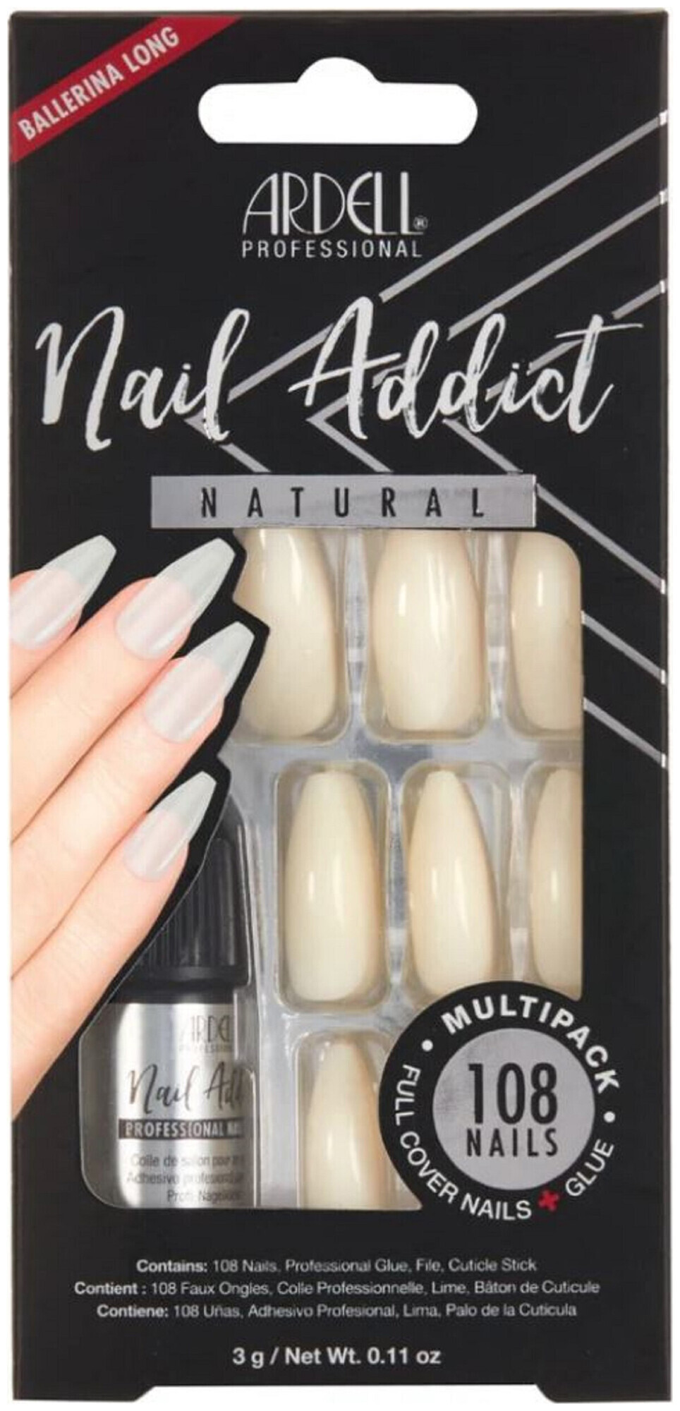 Image of Ardell Nail Addict Ballerina Long - Multipack