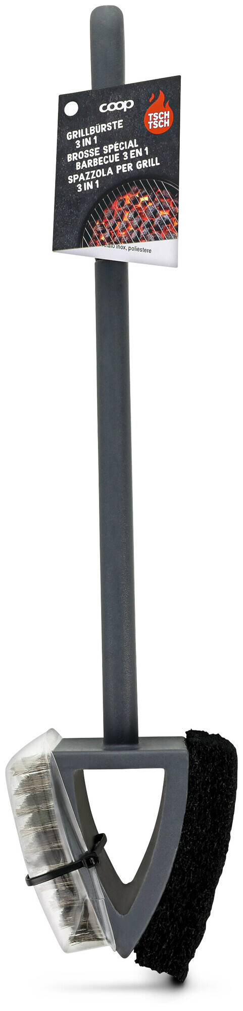 Coop Grillbürste 3-in-1 Tsch Tsch