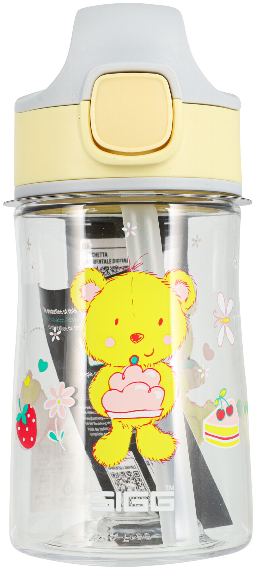 Image of Sigg Trinkflasche Teddybär gelb 0.3l