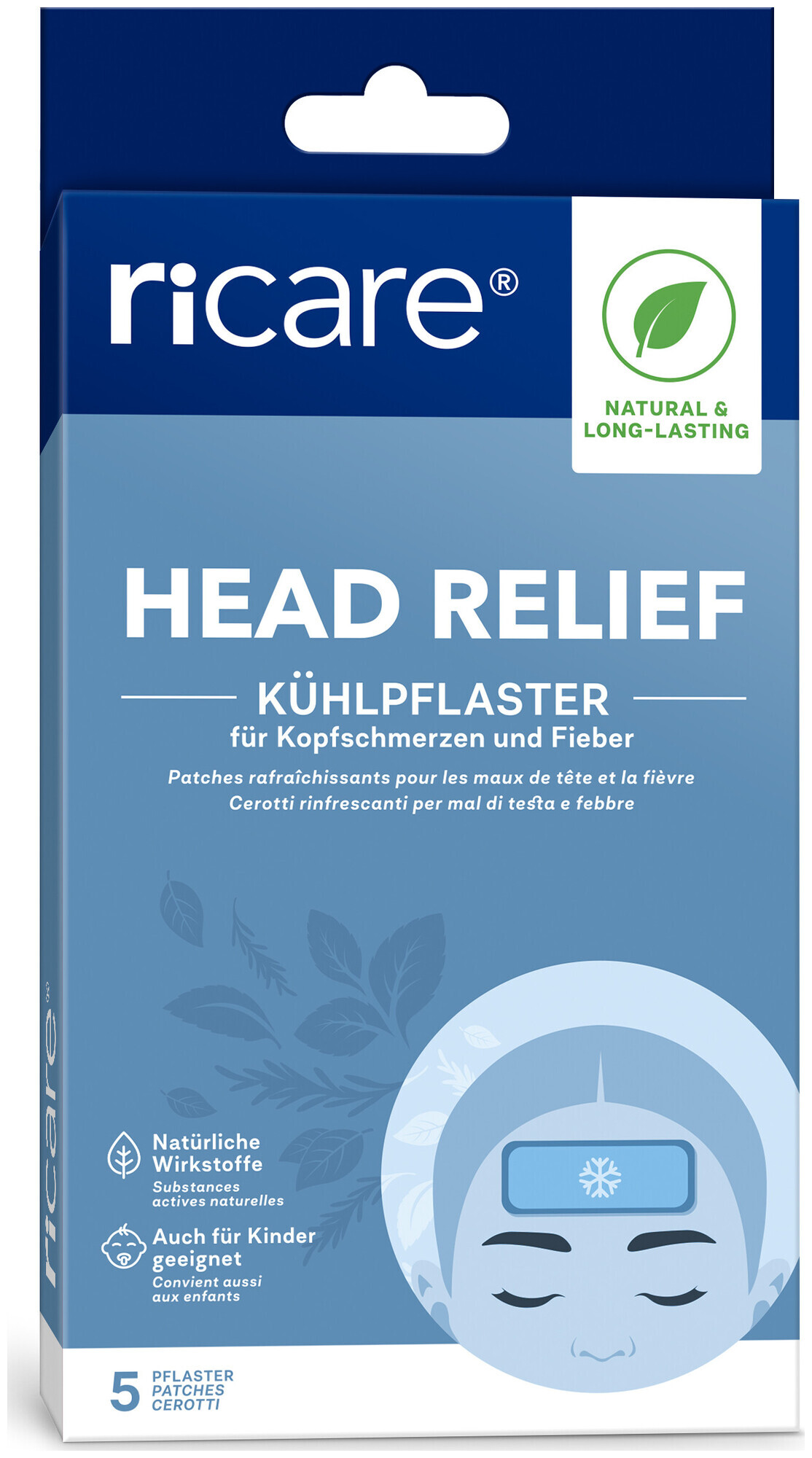 Image of ricare Head Relief Kühlpflaster