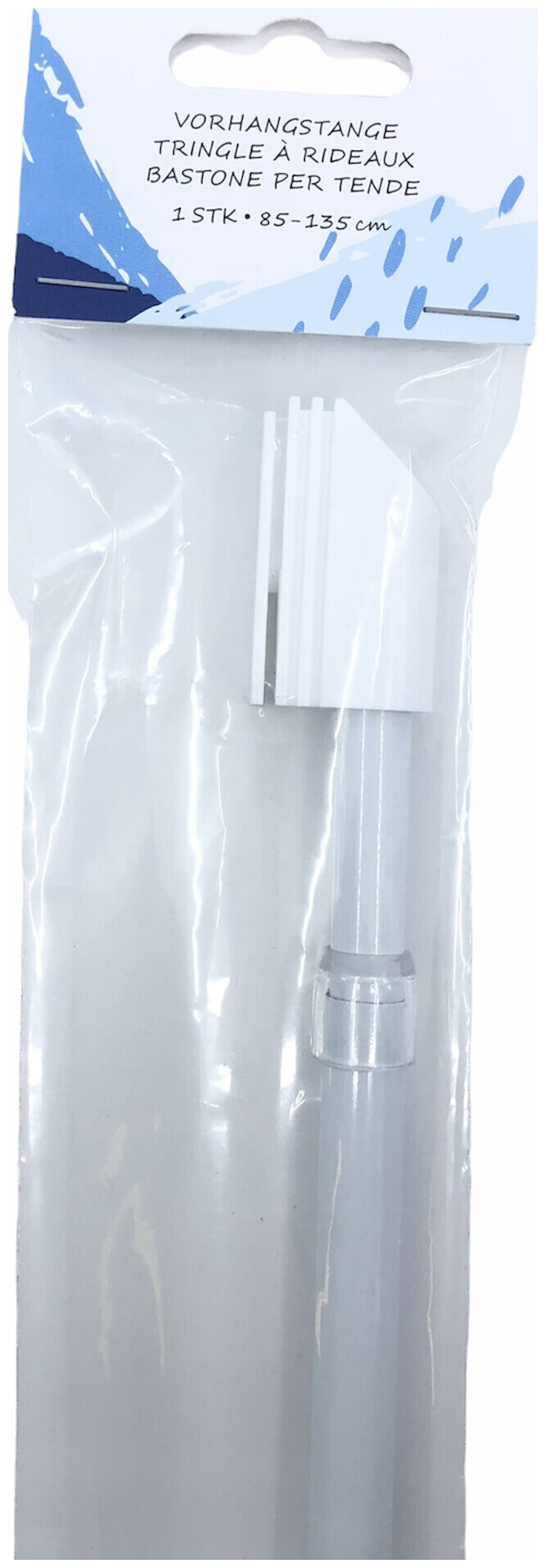Vorhangstange 85 - 135 cm 1 Stk.