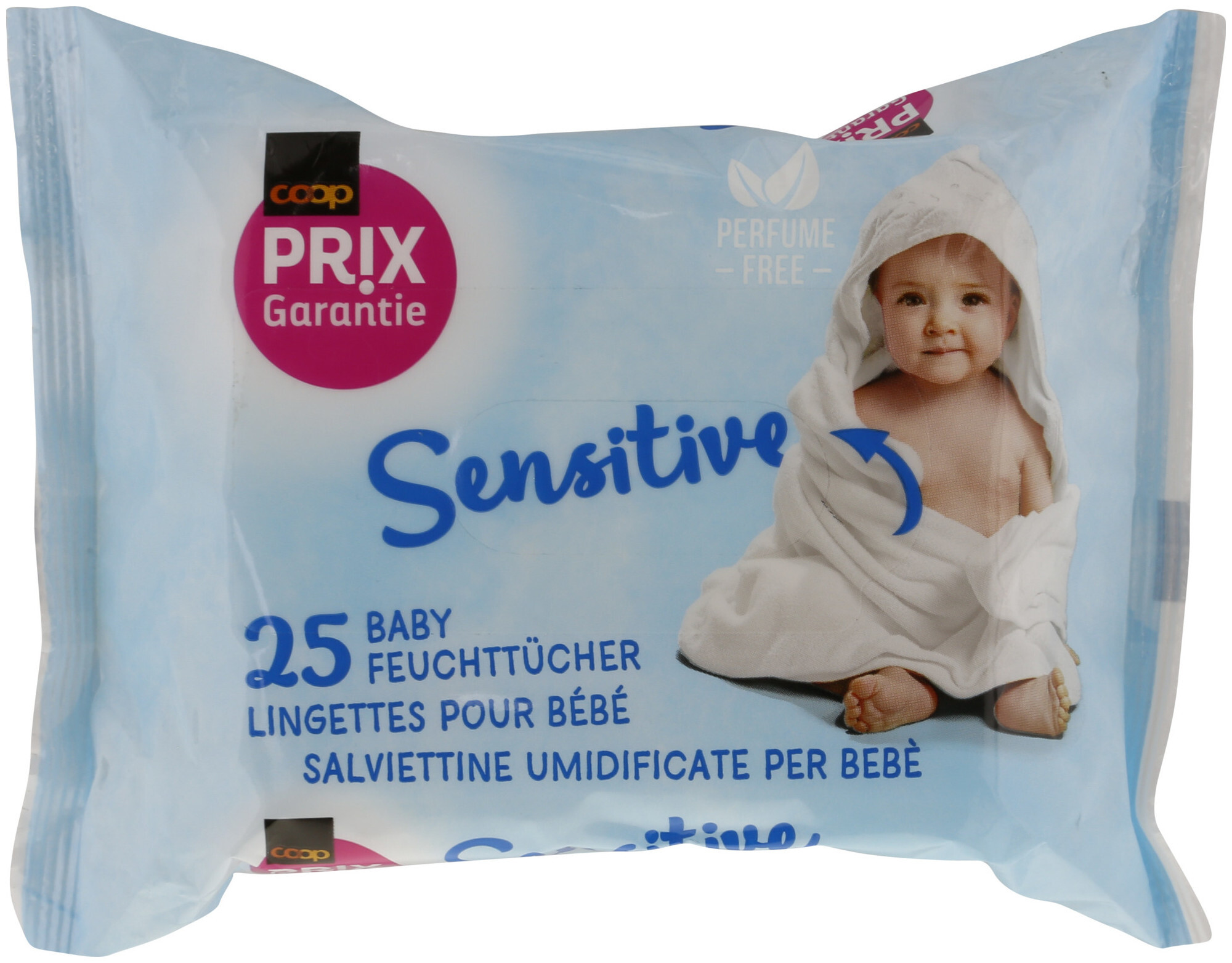 Prix Garantie Sensitive Baby Feuchttücher