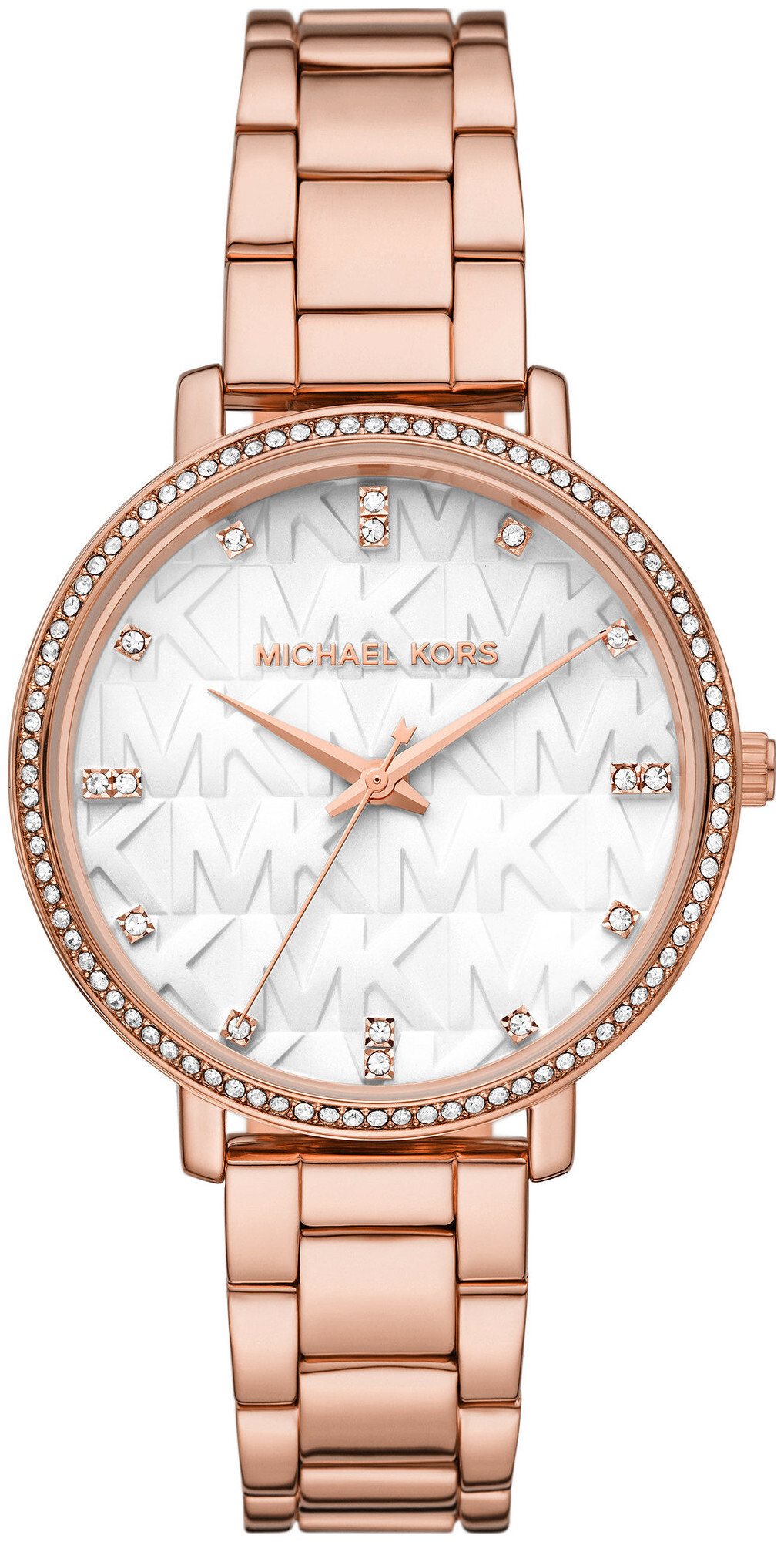 Michael Kors Uhr Pyper 3-Zeiger-Werk Metall roségoldfarben
