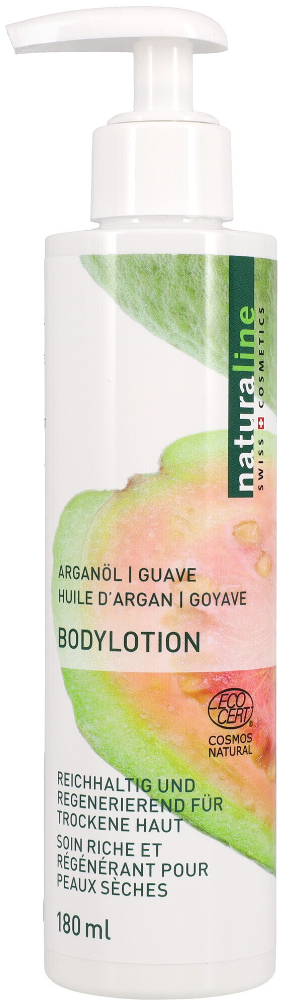 Image of Naturaline Cosmetics Naturaline Bodylotion Arganöl & Guave