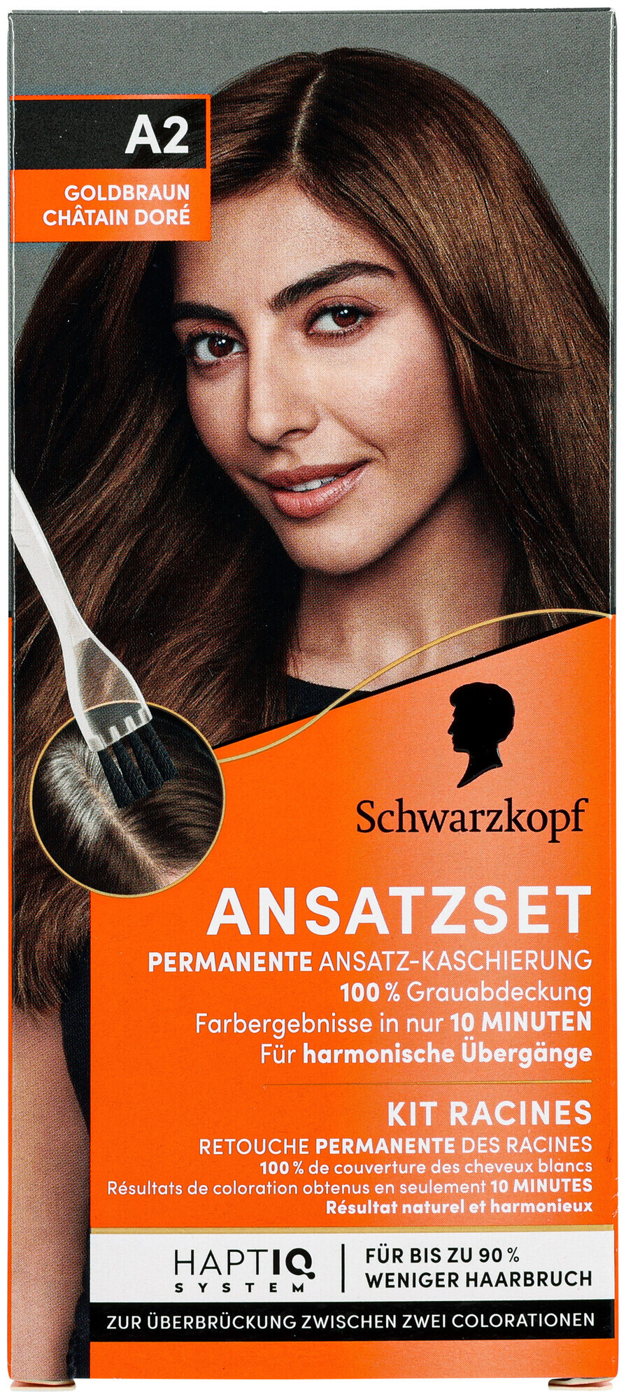 Image of Schwarzkopf Ansatzset Ansatz-Kaschierung A2 Goldbraun