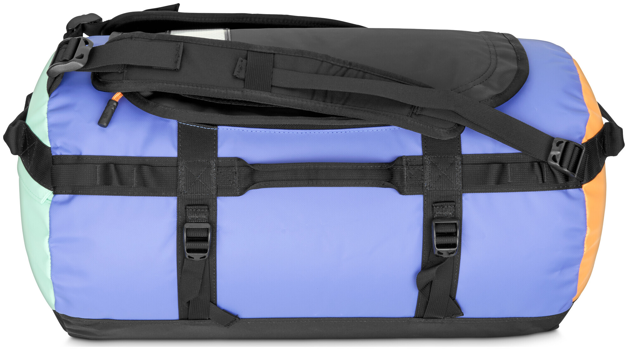 Image of The North Face Duffel-Tasche Base Camp S indigo plum/bright foam papaya