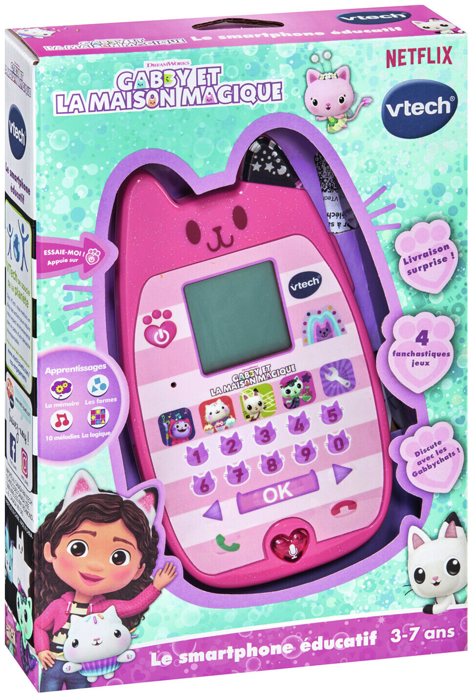 Image of VTech Gabby's Dollhouse smartphone (F)