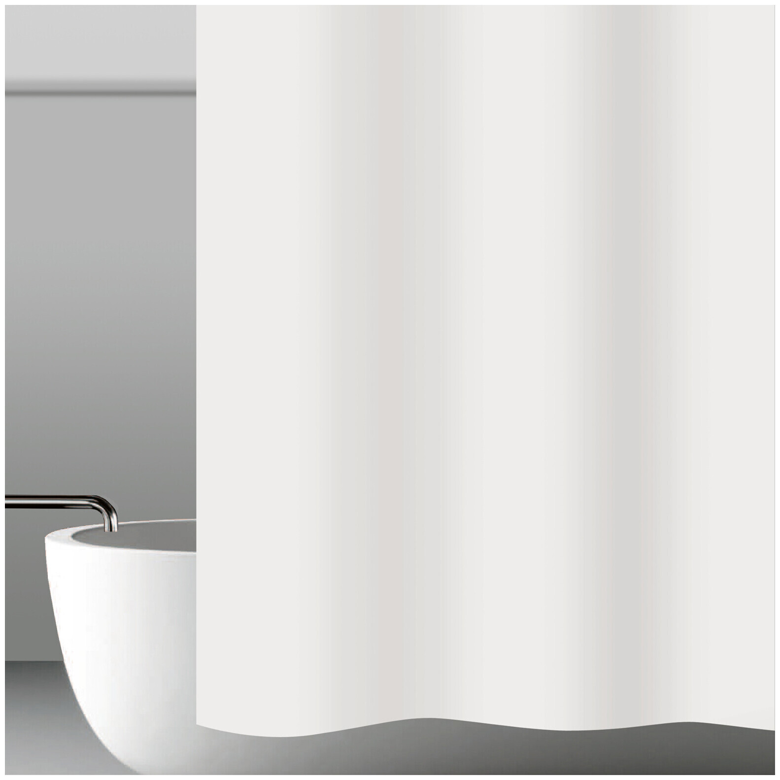 Image of my bath Duschvorhang Mono ca. 180x180 cm