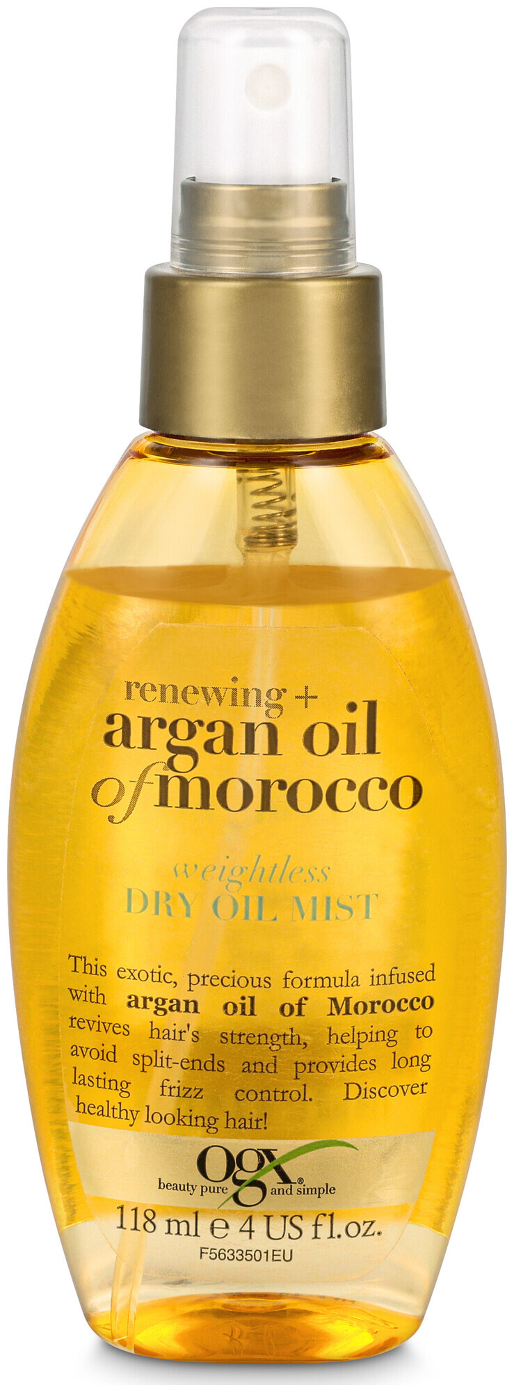 Image of OGX Argan Weightless Oil 118Ml