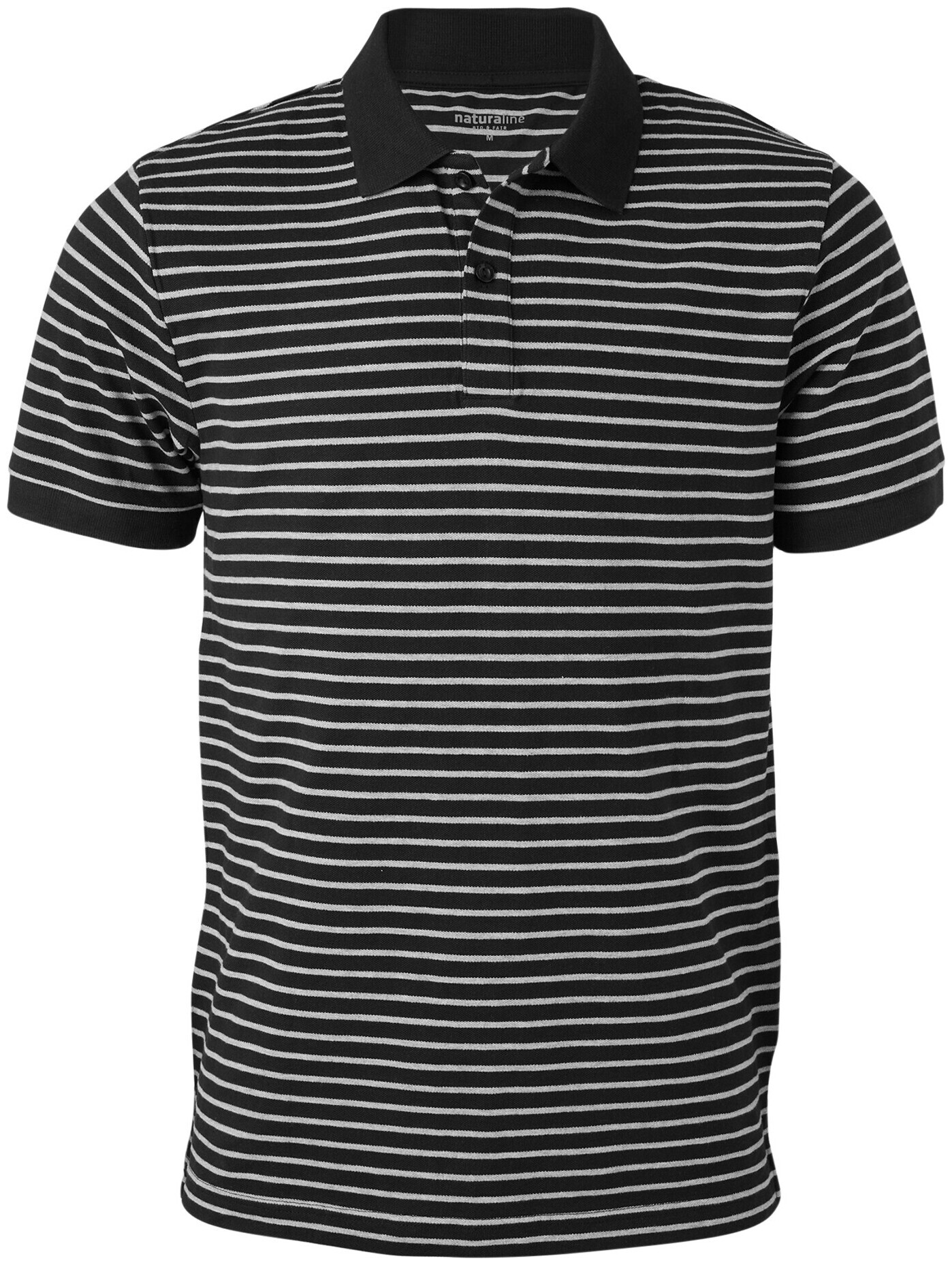 Image of Naturaline Textil Naturaline Herren Poloshirt grau L
