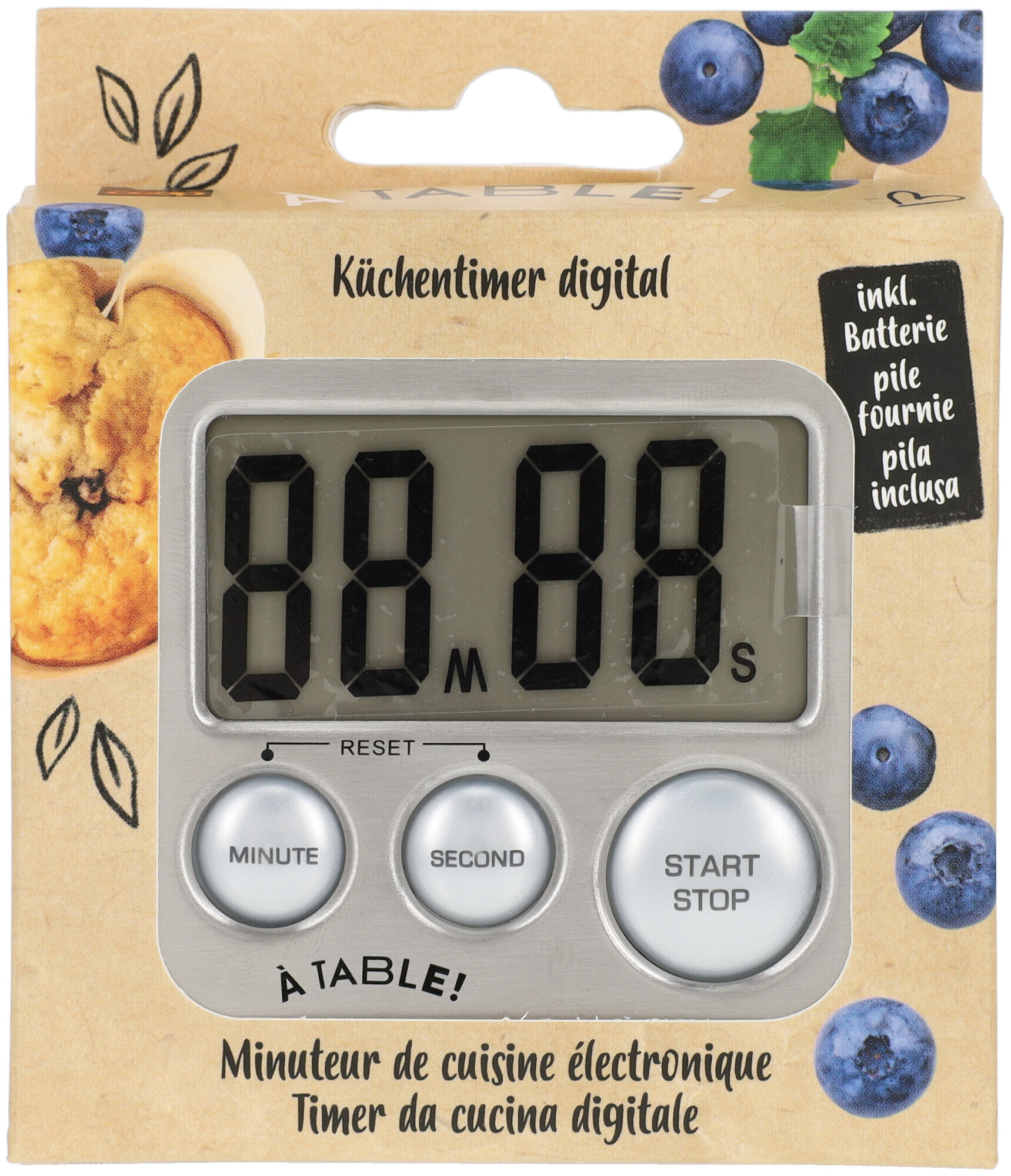 Image of À Table! Küchentimer digital