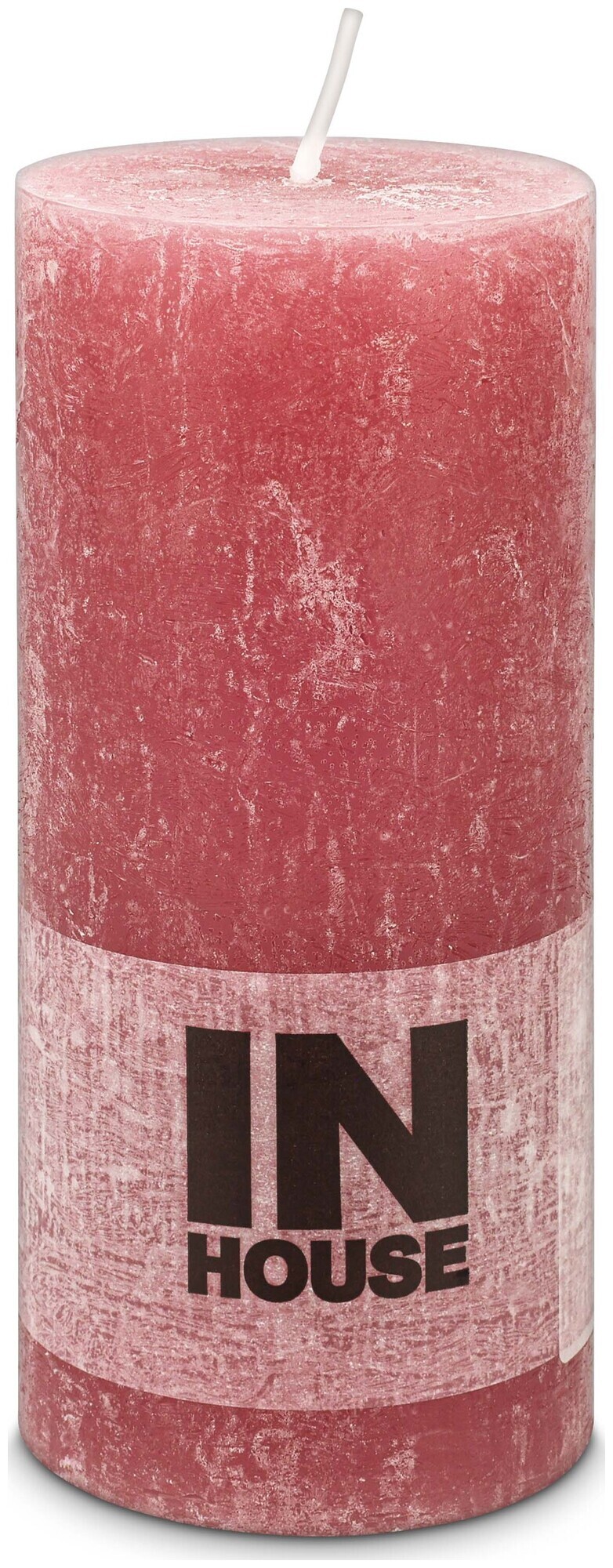 Image of Inhouse Zylinderkerze Rustic 68x150 Staubrosa