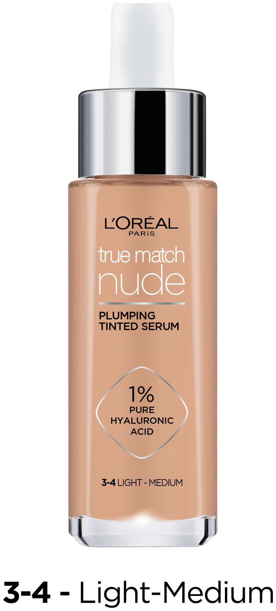 Image of L'Oréal Paris Perfect Match Aufpolsterndes Getöntes Serum 3-4 hell-mittel