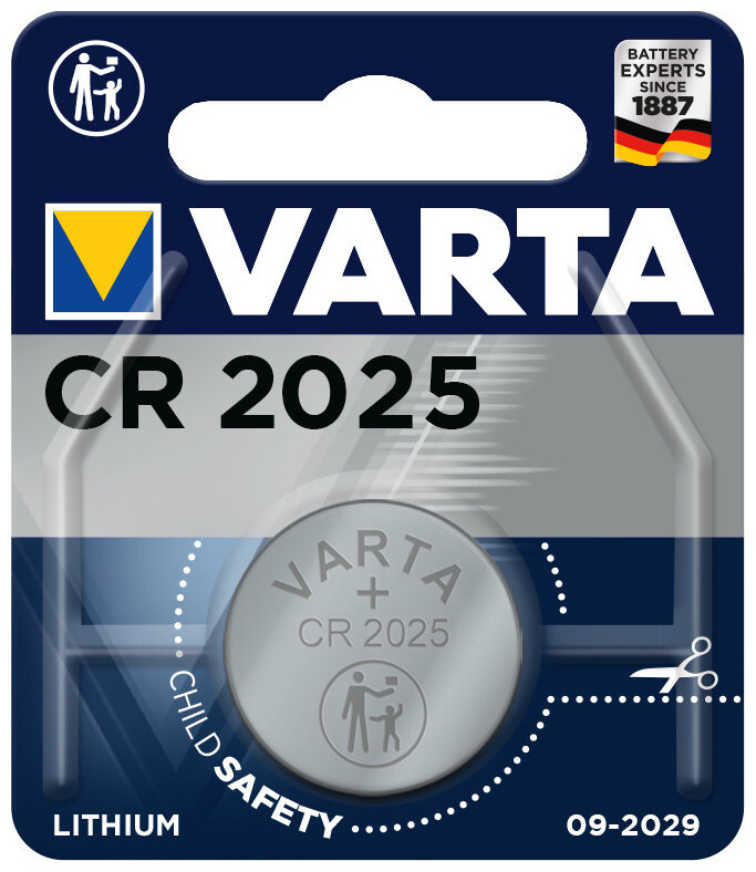 Image of Varta Electronics Cr2025 1er Bli