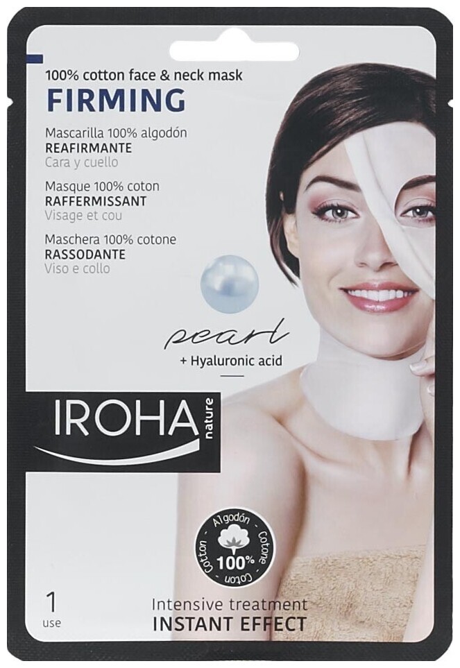 Image of Iroha Tissue Face & Neck Mask Collagen + Hyaluron