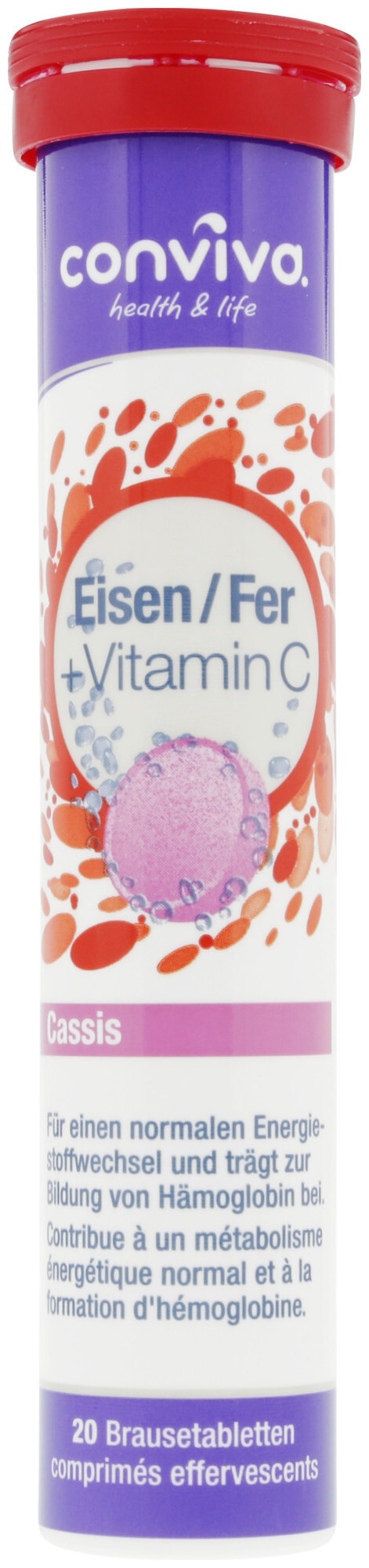 Image of conviva Eisen & Vitamin C 20 Stück