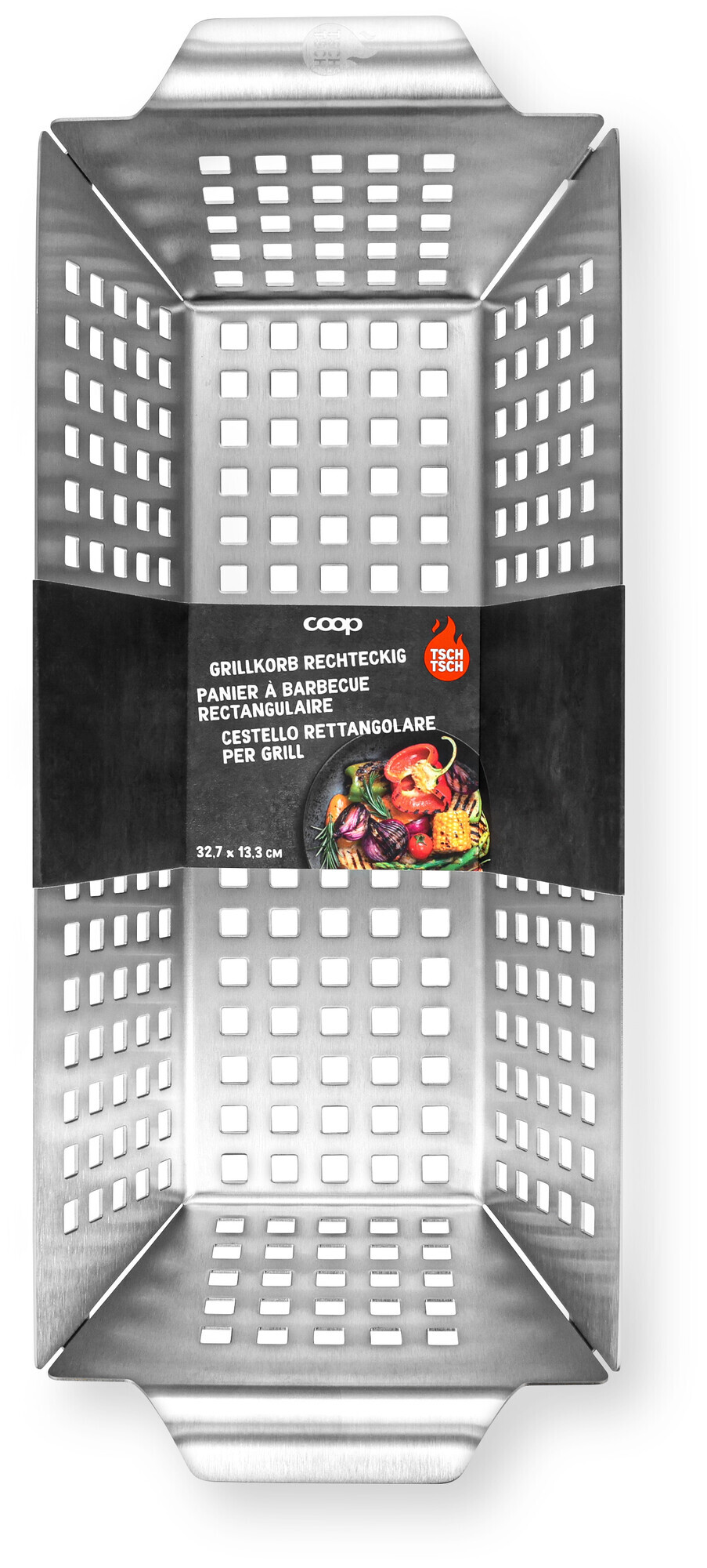 Image of Coop Grillkorb rechteckig Tsch Tsch 32.7x13.3 cm