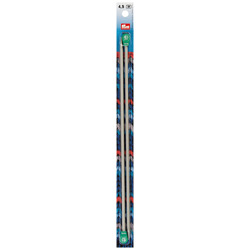 Image of Prym Jackenstricknadeln, grau 4.50 mm, 30 cm, Karte 2 Stk., Aluminium