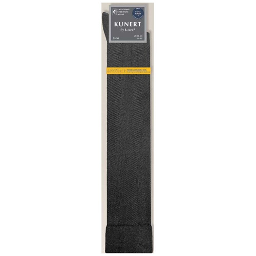 Image of Kunert Fly&Care® Damen Strick Kniestrümpfe Black 35/36