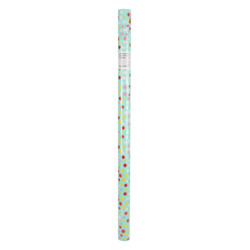Image of Geschenkpapier doppelseitig gepunktet farbig 70cmx5m