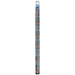 Image of Prym Jackenstricknadeln, grau 5.00 mm, 40 cm, Karte 2 Stk., Aluminium
