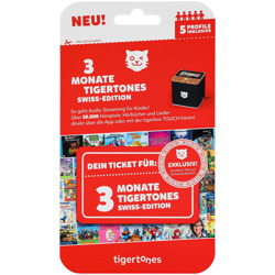 tigermedia tigertones - Ticket 3 Monate Swiss-Editi