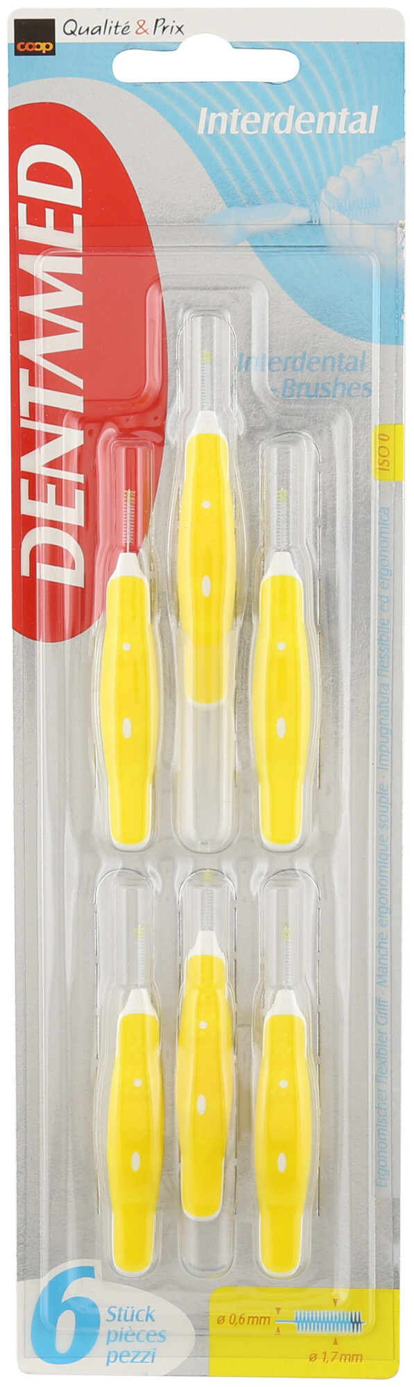 Image of Dentamed Interdental Brushes 0.6mm