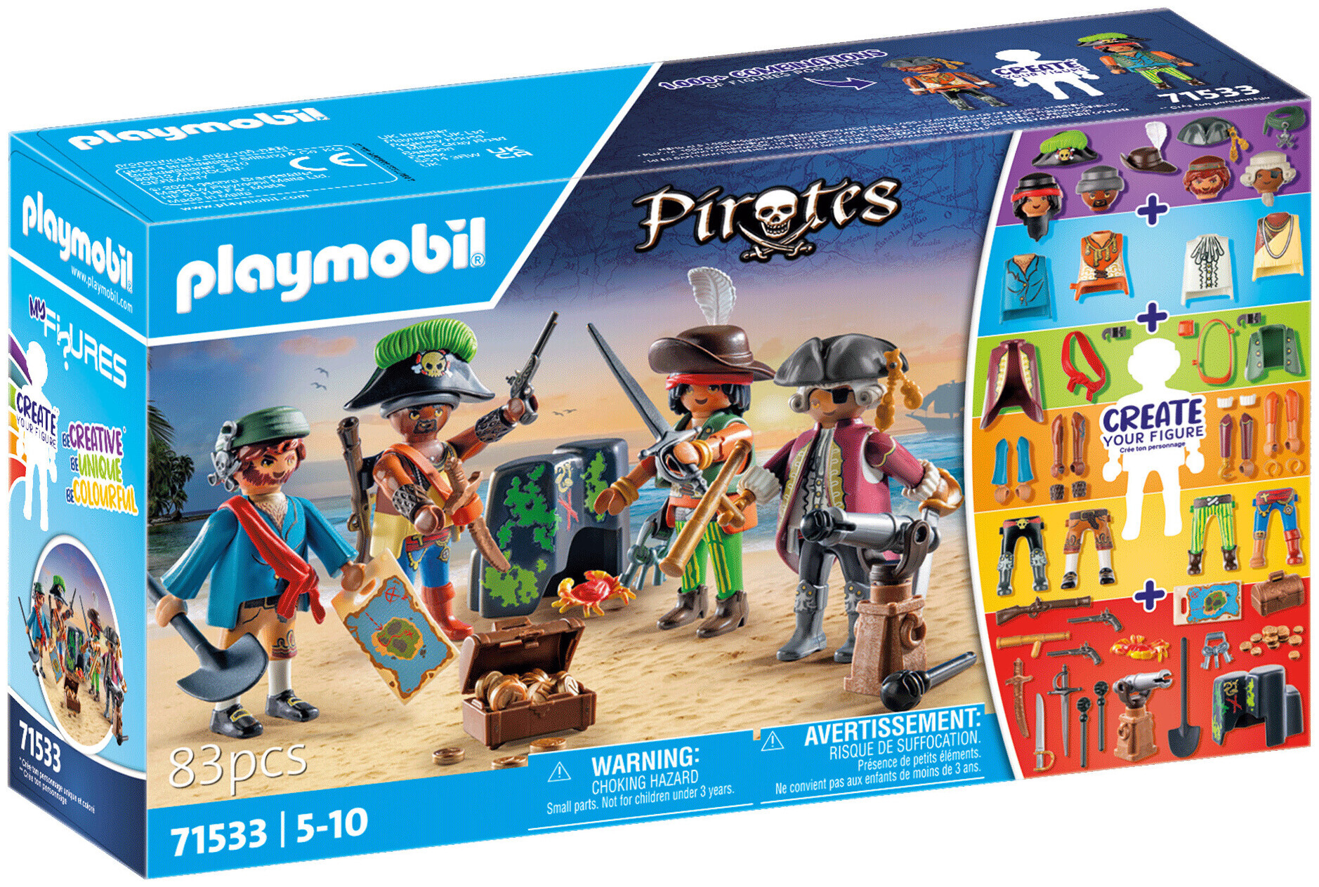 Image of Playmobil 71533 Piraten My Figures