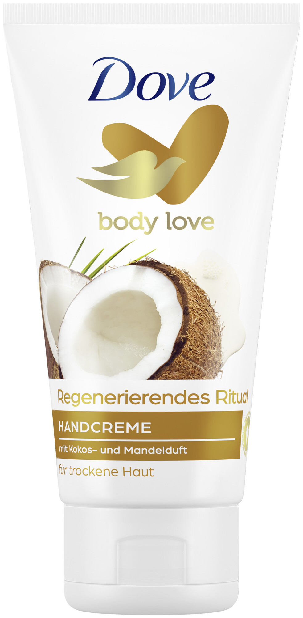 Image of Dove Handcreme Regenerierendes Ritual mit Kokos- und Mandelduft 75 mlDOVE Body Love Handcreme Restoring 75 ml