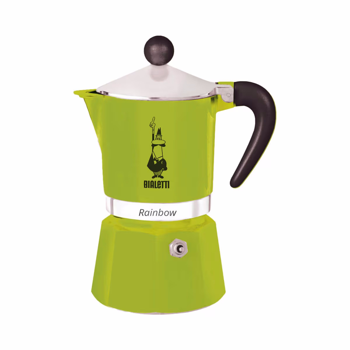 Image of Bialetti BIA-RAINBOW-3TZ-GR Kaffeekanne – Filterkaffeemaschine – grün